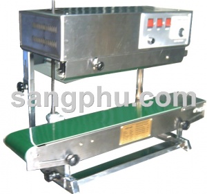 máy hàn bao bì liên tục dạng đứng